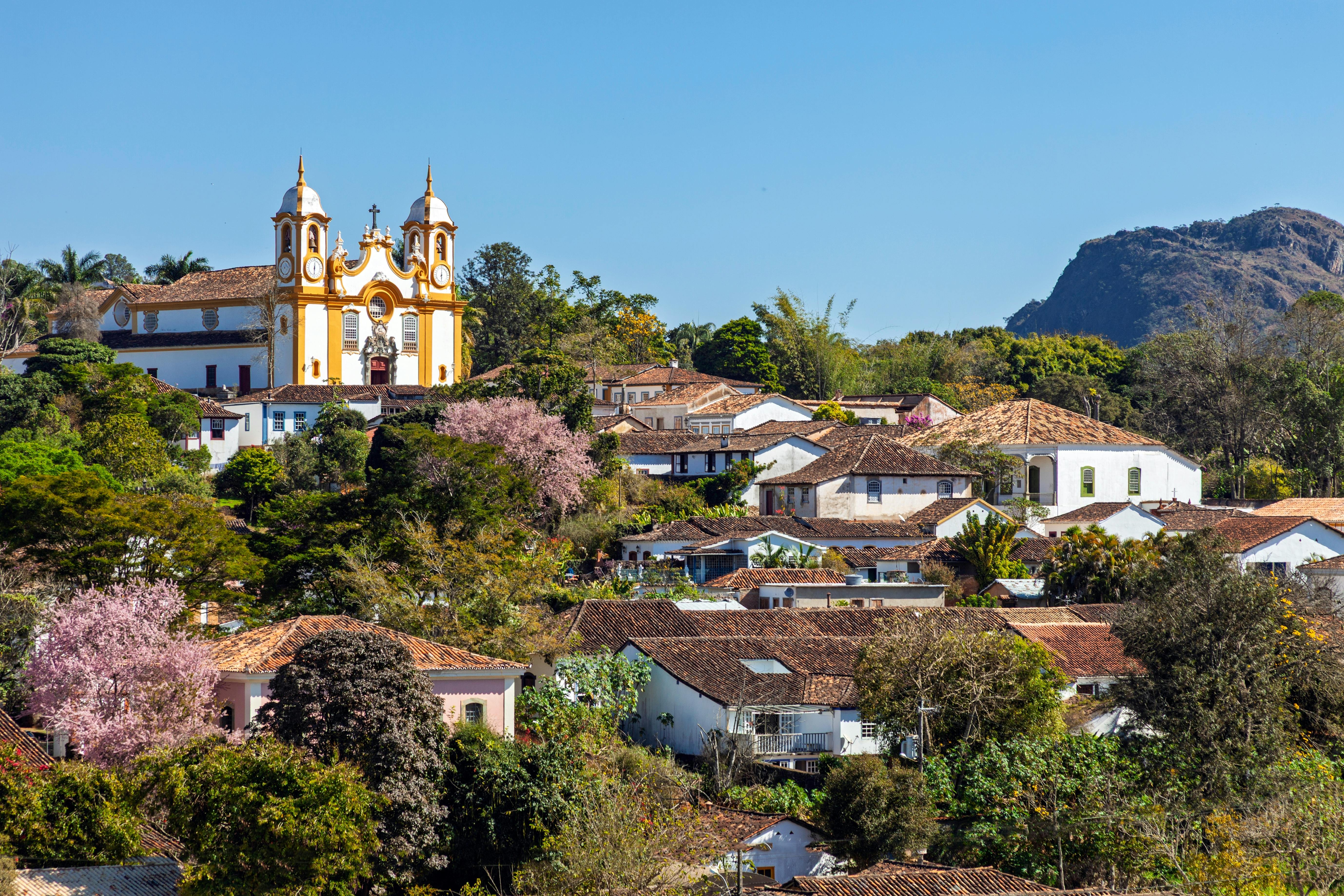 Vista panoramica di Tiradentes