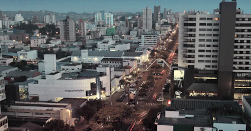 Vista panoramica di Chapecó