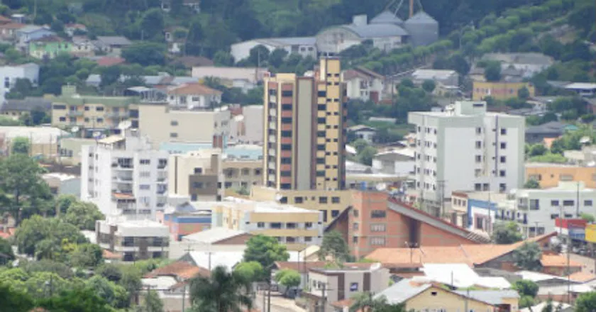 Vue panoramique de Coronel Vivida