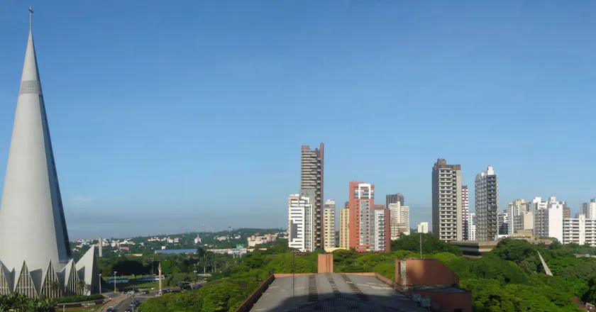 Vista panorâmica de Maringá