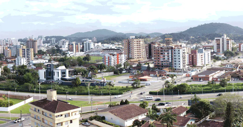 Scenic view of Joinville, BR