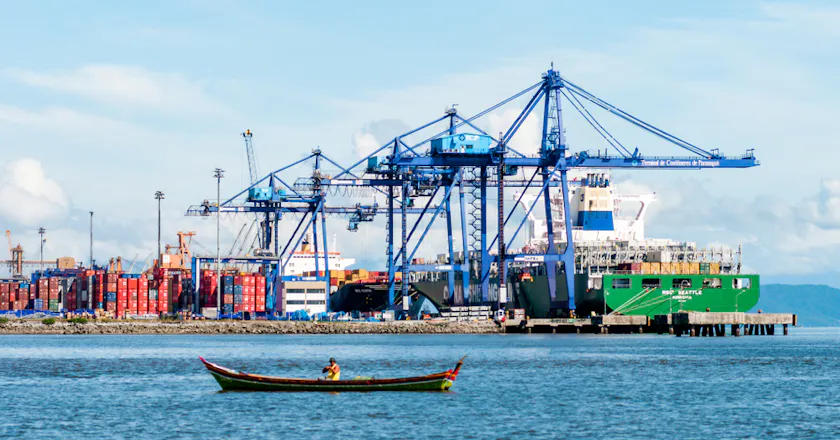 Paranaguá manzarası