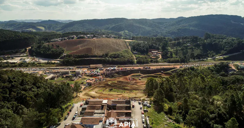 Scenic view of Apiai