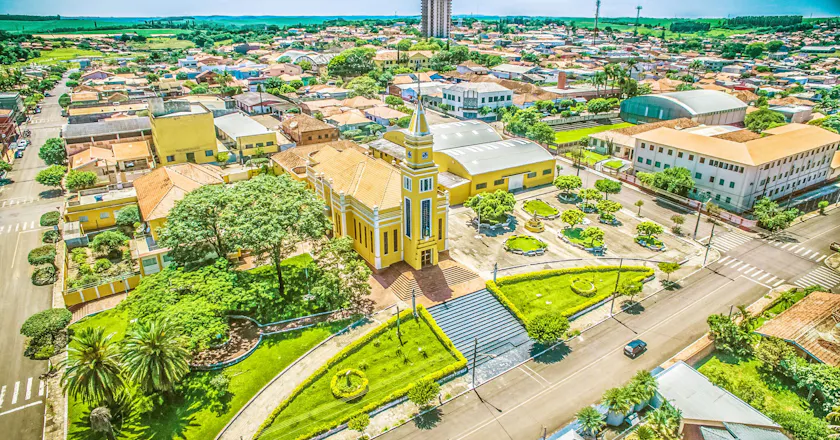 Scenic view of Bandeirantes, PR