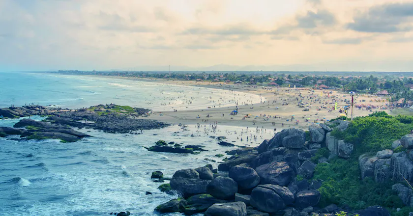 Scenic view of Itanhaém