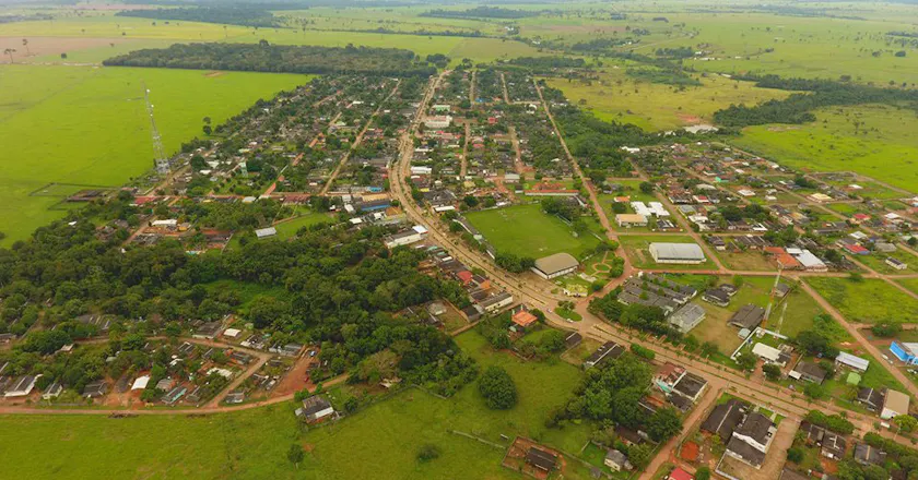 Vista panorâmica de Capixaba