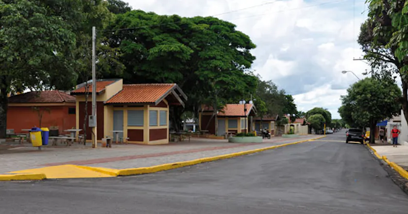 Scenic view of Parapuã