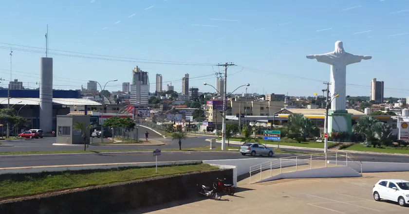 Malowniczy widok na Rio Verde, GO