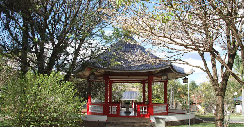 Vista panoramica di Pompéia