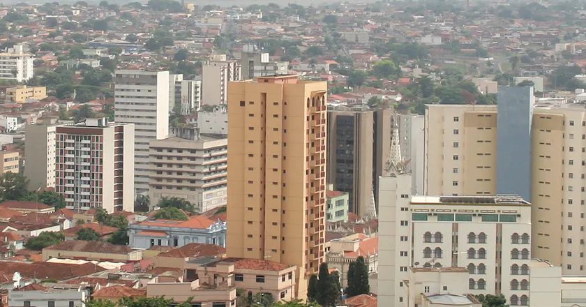 Vista panorâmica de Uberaba