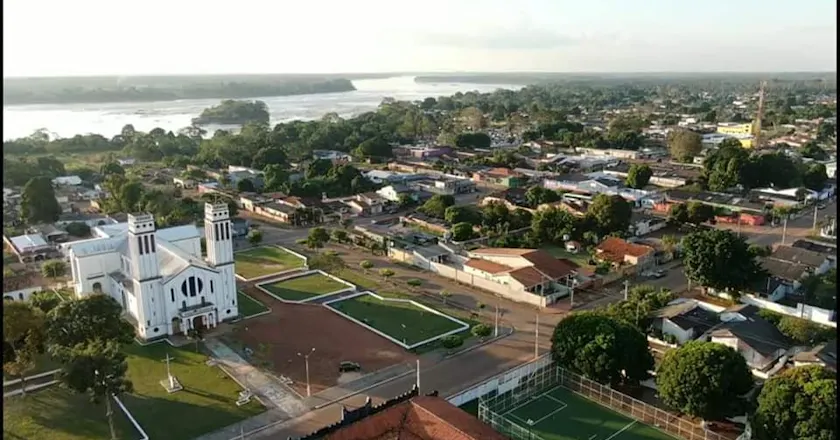 Scenic view of Guajará-Mirim
