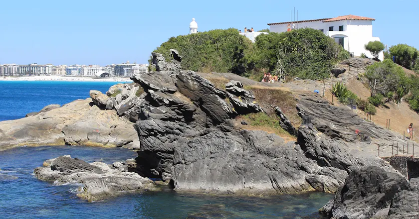 Scenic view of Cabo Frio