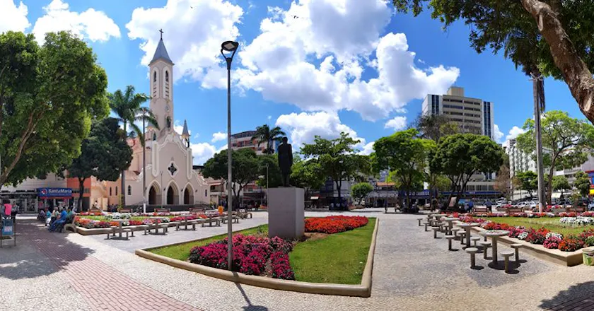 Malowniczy widok na Viçosa, MG