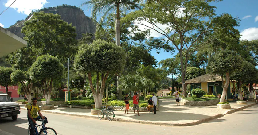 Malowniczy widok na Ouro Verde de Minas