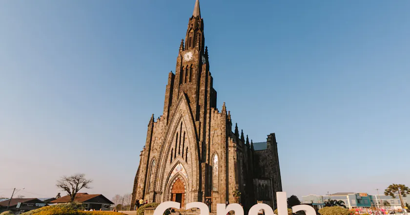 Scenic view of Canela