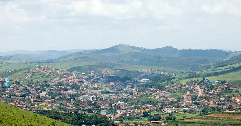 Scenic view of Guanhaes