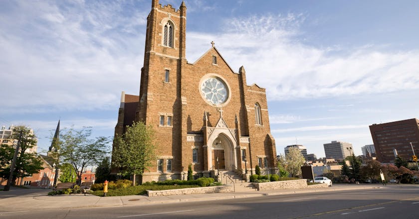Vue panoramique de Kitchener, ON