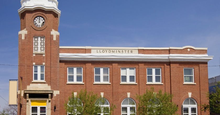 Scenic view of Lloydminster