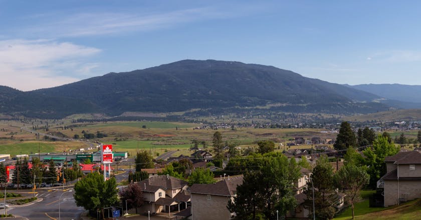 Scenic view of Merritt