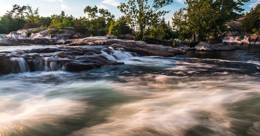 Vue panoramique de Peterborough, CA