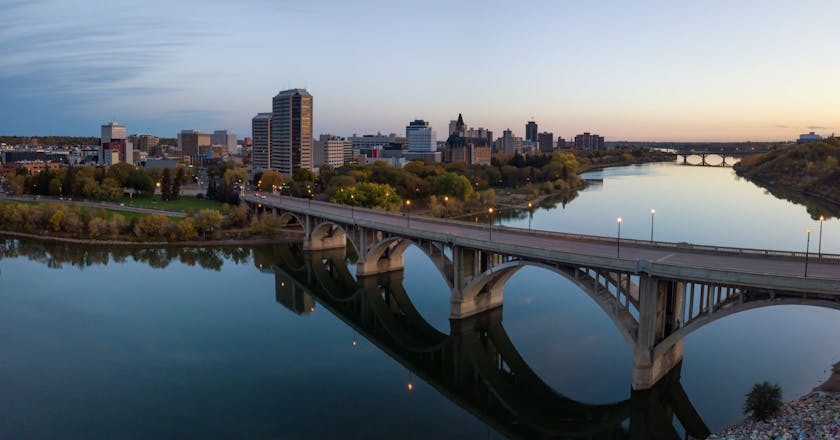 萨斯卡通城市风光