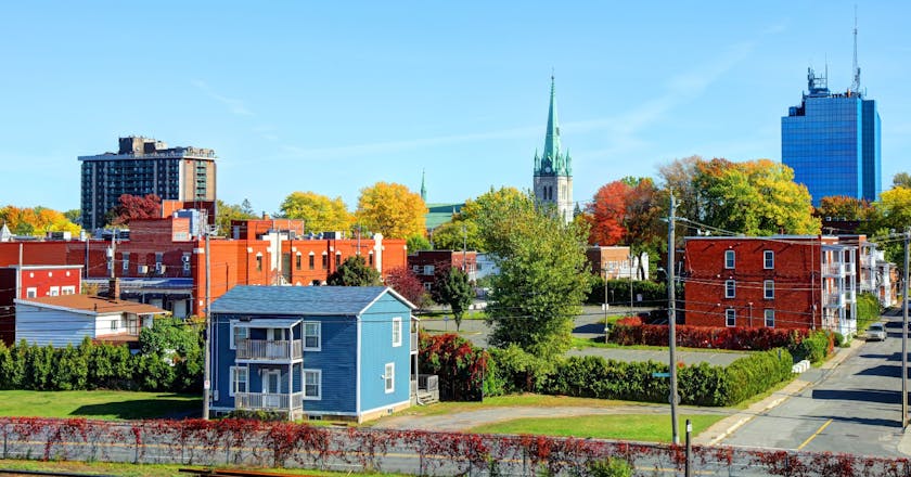 三河市城市风光