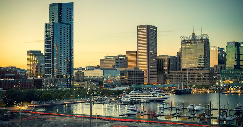 Malerischer Blick auf Baltimore